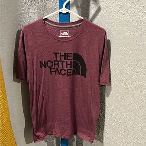 The North Face Maroon Short Sleeve Tee
